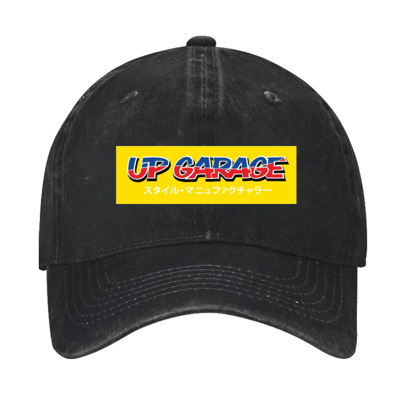 Up Garage Vintage Cotton Cap