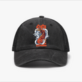 Fish Vintage Cotton Breathable Hat