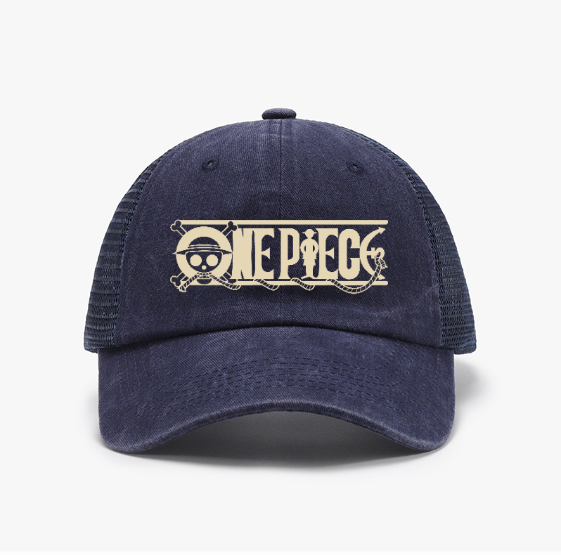 One Piece Luffy Vintage Cotton Breathable Hat