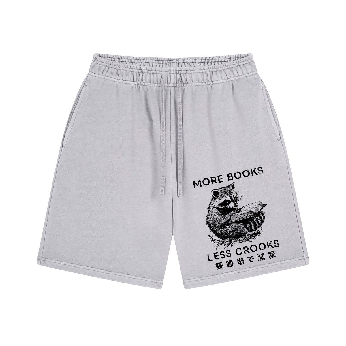 Racoon Vintage Pure Thick Cotton Shorts