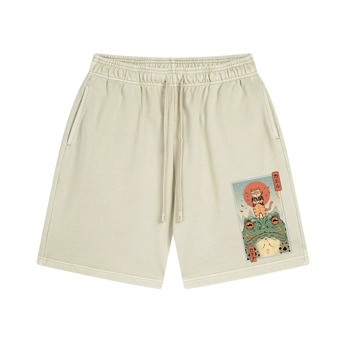 Frog Vintage Pure Thick Cotton Shorts