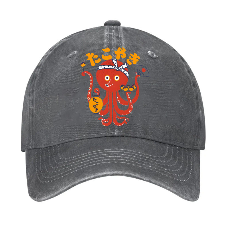 Takoyaki Vintage Cotton Cap