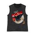 Pure Cotton Wash-Dyed Sleeveless Tank Top