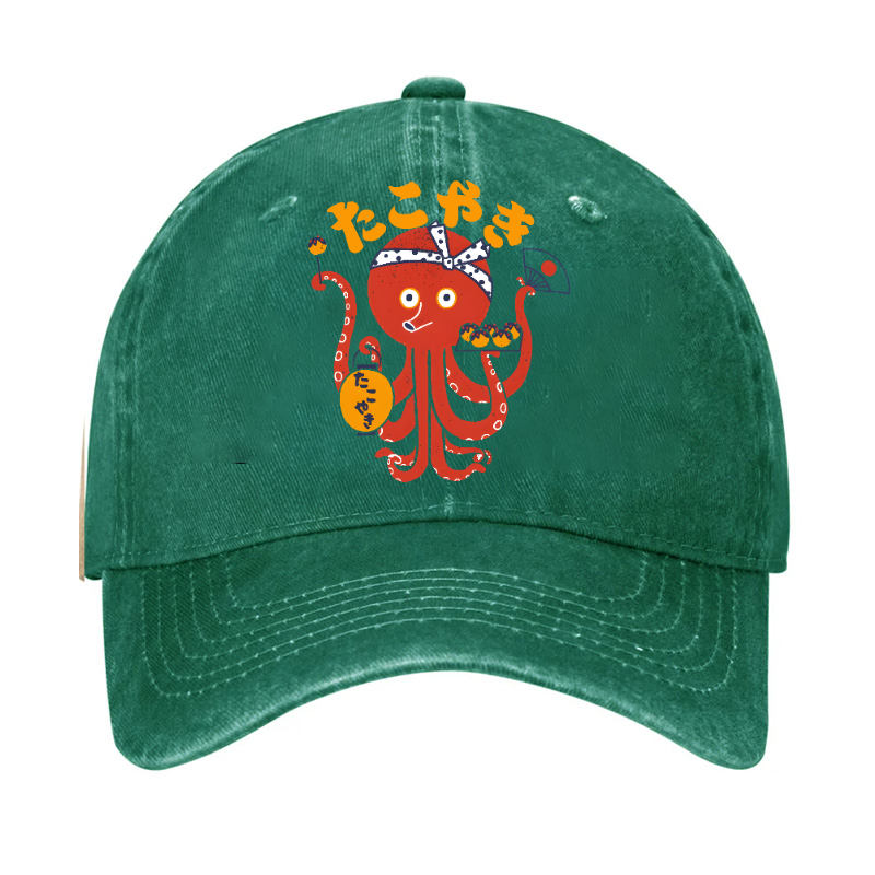 Takoyaki Vintage Cotton Cap