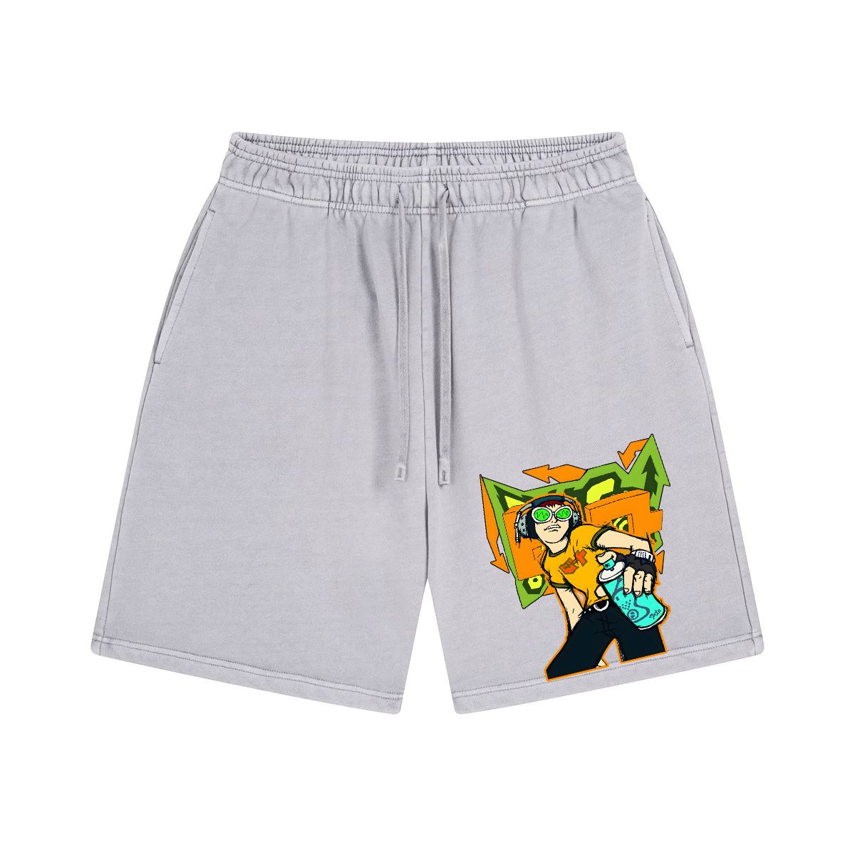 Jet Set Radio Vintage Pure Thick Cotton Shorts