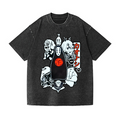 Ghibli No Face Kaonashi Vintage Wash Japanese Design T-Shirt