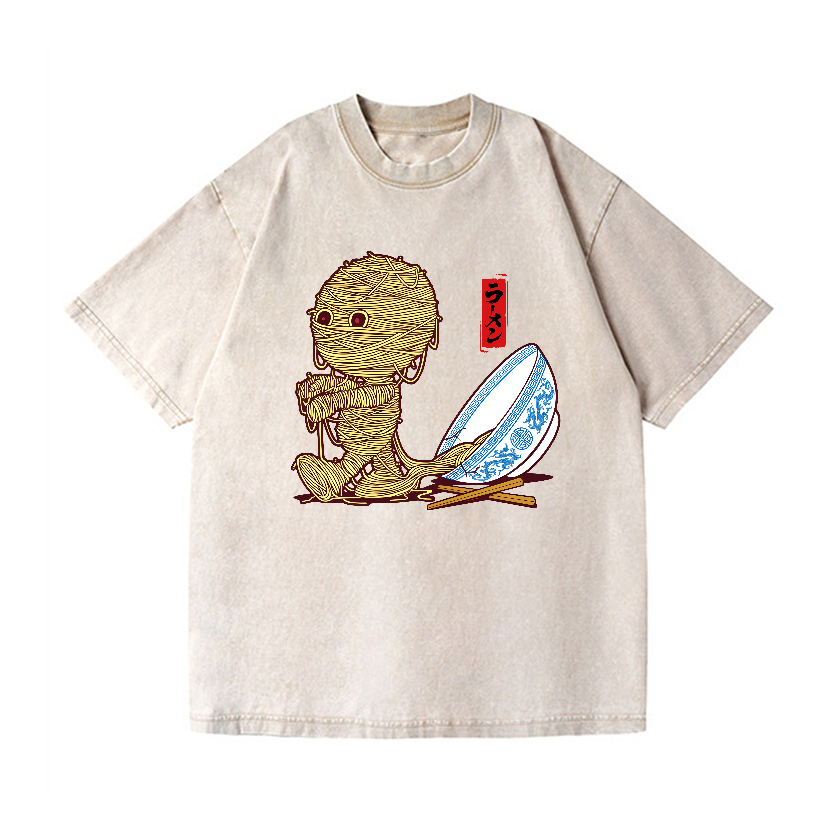 Ramen Yummy Vintage Wash Japanese Design T-Shirt