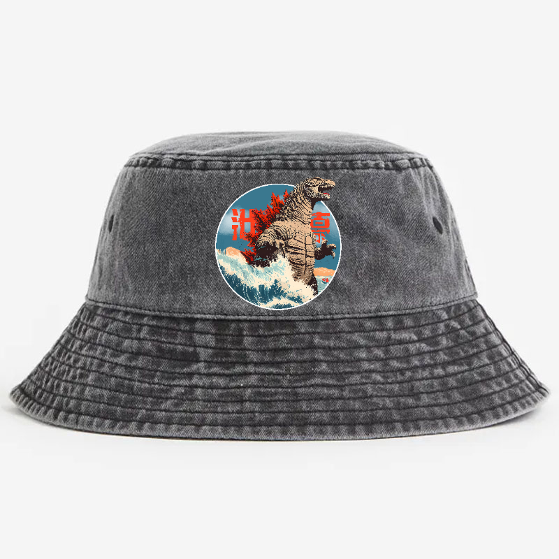 Kaiju Vintage 100% Cotton Bucket Hat