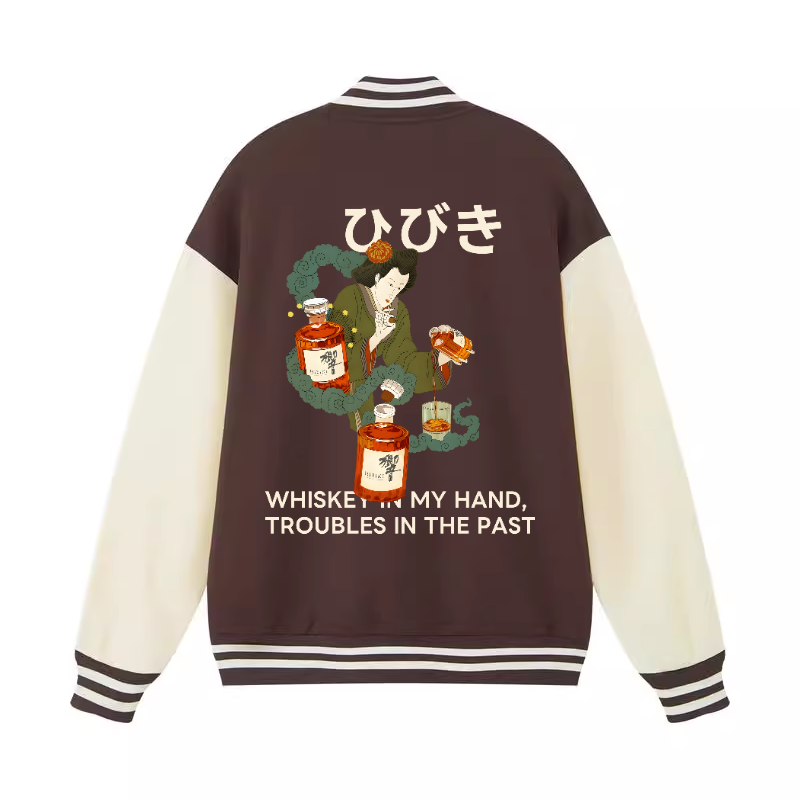 Hibiki Whisky Vintage Cotton Varsity Jacket