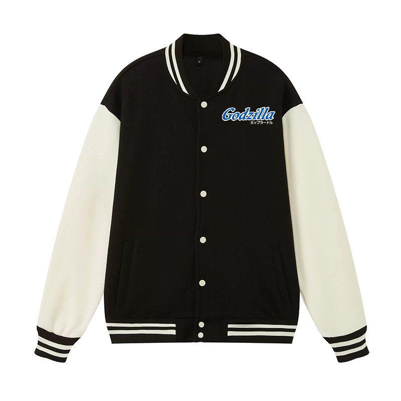 Kaiju Cup Noodles Vintage Cotton Varsity Jacket