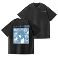 Tokyo Girl Vintage Wash Japanese Design Back Art T-Shirt