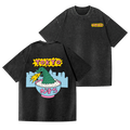 Tokyo Kaiju Vintage Wash Japanese Design Back Art T-Shirt