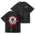 Saitama Seibu Lions Vintage Wash Japanese Design Back Art T-Shirt