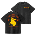 Yare Yare Daze Vintage Wash Japanese Design Back Art T-Shirt