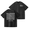 Kaiju Division Kaiju Vintage Wash Japanese Design Back Art T-Shirt