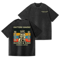 Hattori Hanzo Vintage Wash Japanese Design Back Art T-Shirt
