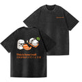Sushi Vintage Wash Japanese Design Back Art T-Shirt