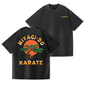 Karate Vintage Wash Japanese Design Back Art T-Shirt