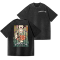 Asahi Breweries Beer Vintage Wash Japanese Design Back Art T-Shirt