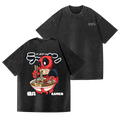 Ramen Hero Vintage Wash Japanese Design Back Art T-Shirt