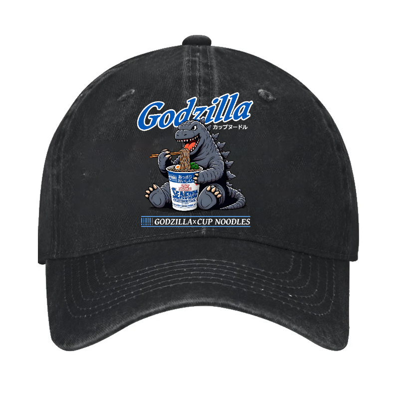 Kaiju Ramen Cup Noodle Vintage Cotton Hat