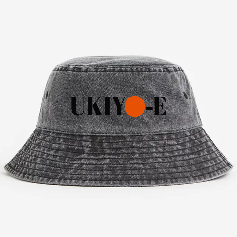 Ukiyo-e Vintage 100% Cotton Bucket Hat