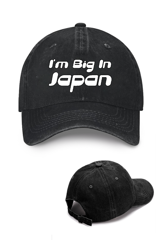 I'm Big In Japan Vintage Cotton Cap