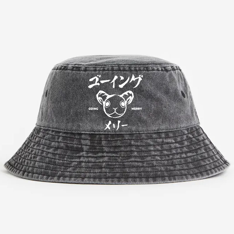 One Piece Merry Vintage 100% Cotton Bucket Hat