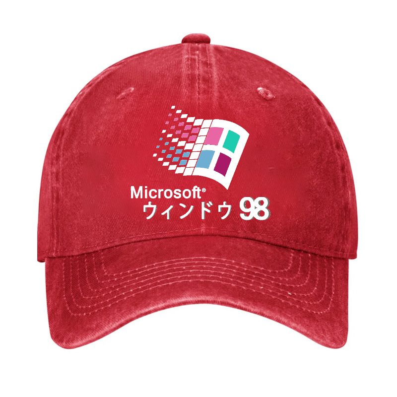 Microsoft Windows 98 Vintage Cotton Cap