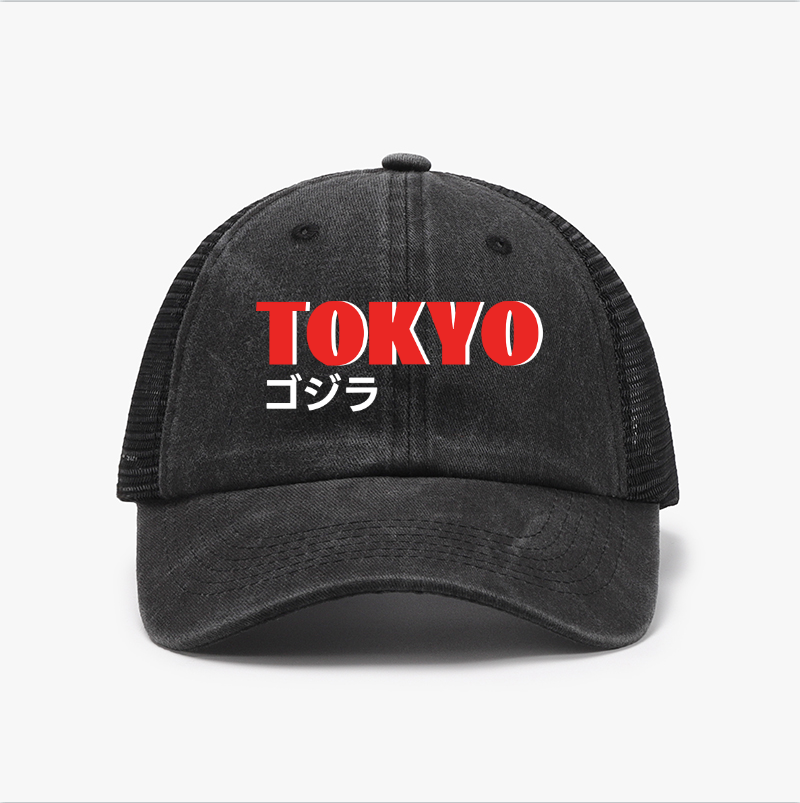 Tokyo Kaiju Vintage Cotton Breathable Hat