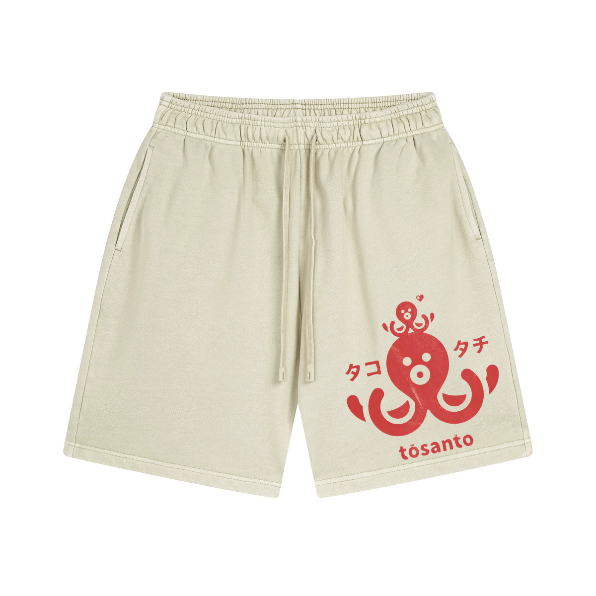 Octopus Vintage Pure Thick Cotton Shorts