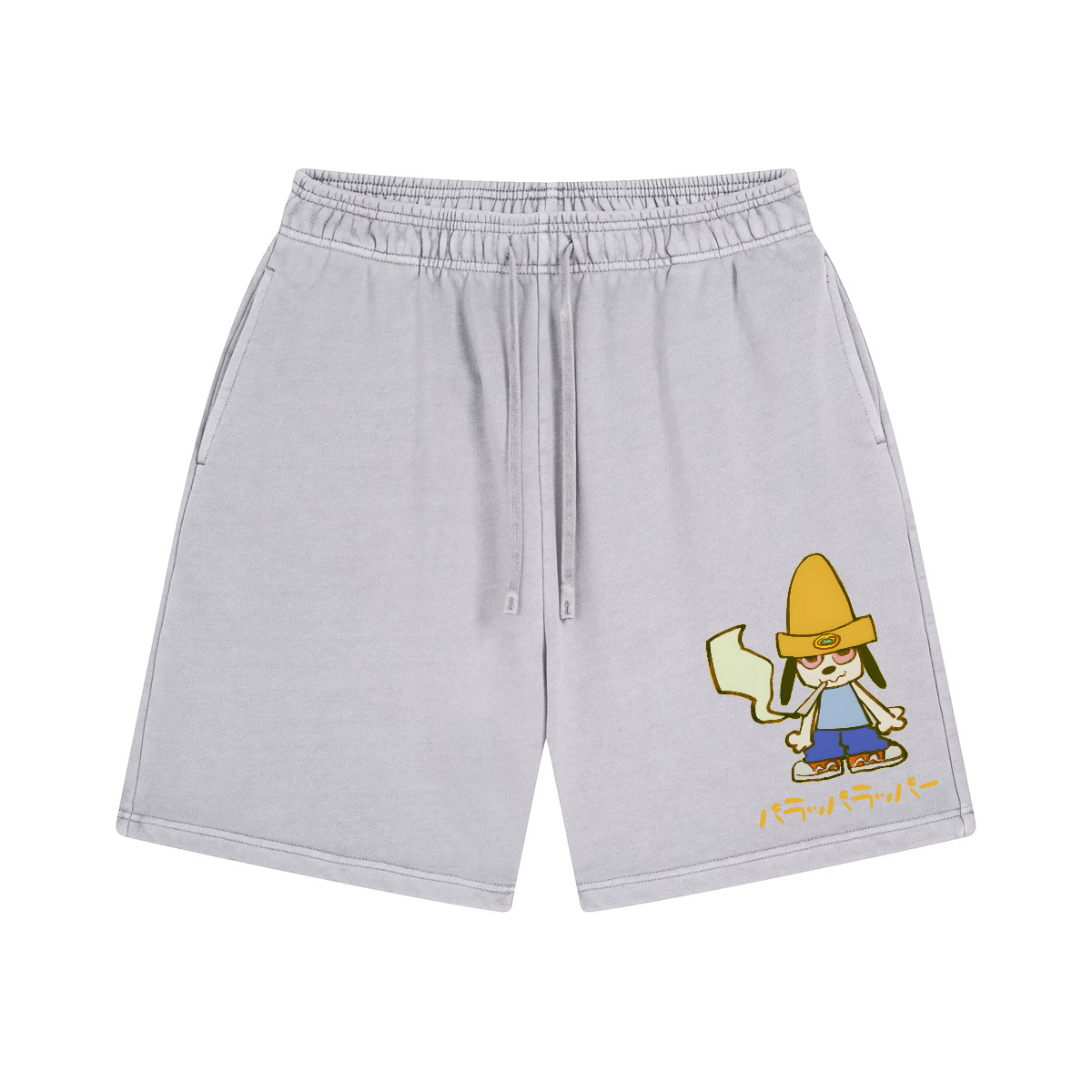 PaRappa the Rapper Vintage Pure Thick Cotton Shorts