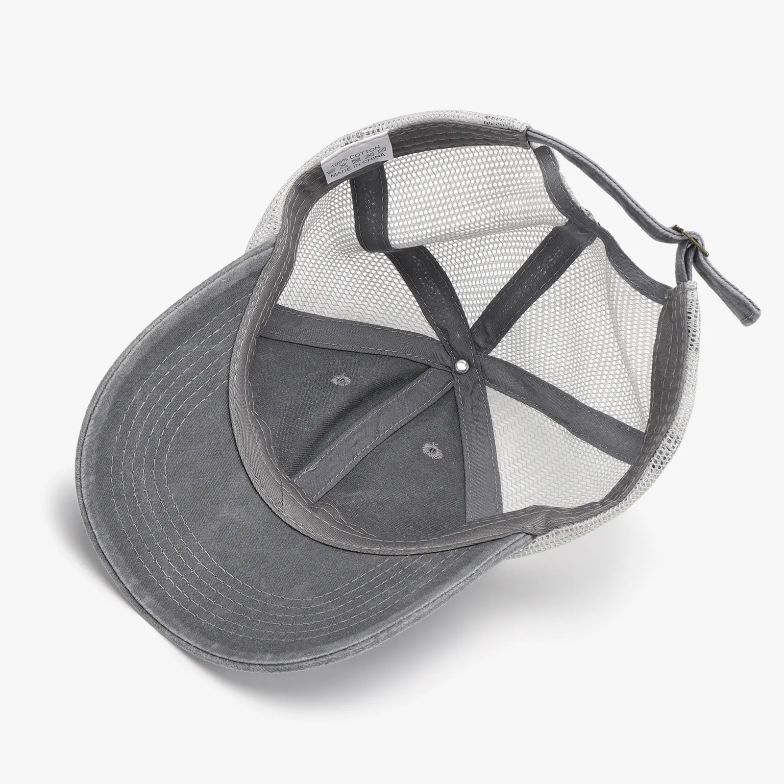 Samurai Cat Vintage Cotton Breathable Hat