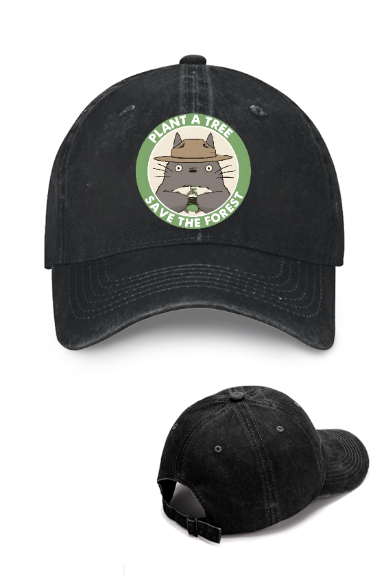 Ghibli Totoro Vintage Cotton Cap