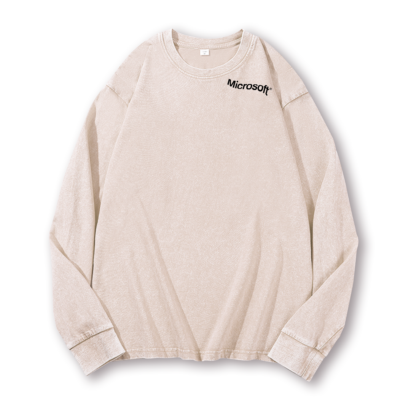 Microsoft Windows 98 Vintage Washed Cotton Back Art Long-sleeve T-shirt
