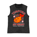 Tempura Shrimp Pure Cotton Wash-Dyed Sleeveless Tank Top