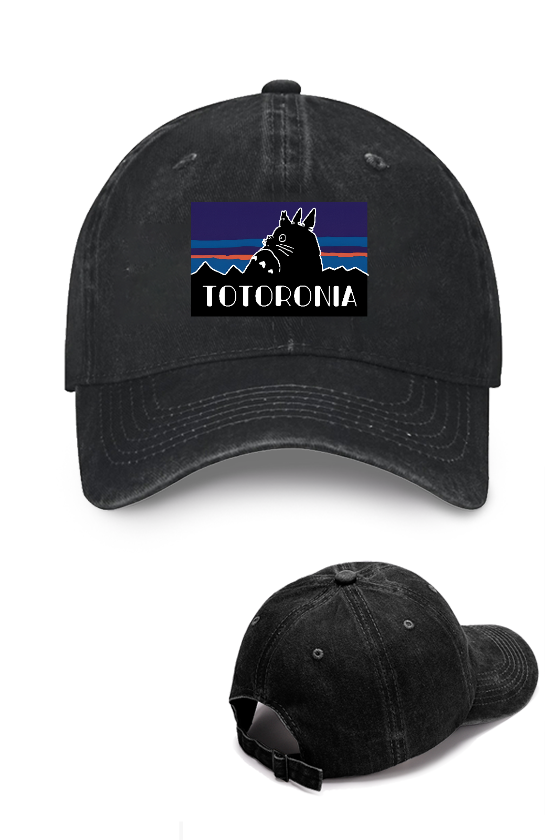 Ghibli Totoro Vintage Cotton Cap