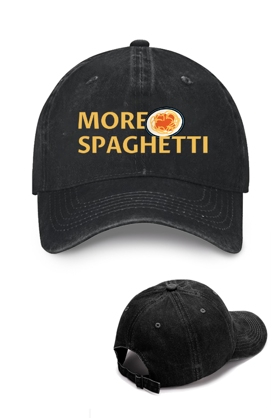 More Spaghetti Vintage Cotton Cap