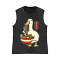 Unlucky Day Pure Cotton Wash-Dyed Sleeveless Tank Top