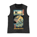 Ghibl iNausicaä of the Valley of the Wind  Anime Pure Cotton Wash-Dyed Sleeveless Tank Top