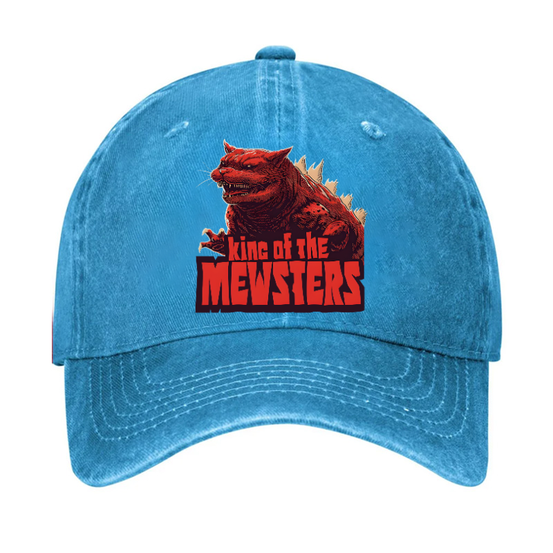 Catzilla Cat Kaiju Vintage Cotton Cap