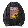 Yayoi Kusama Mushroom Vintage Cotton Wash Long-sleeve T-shirt