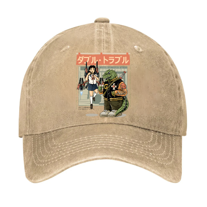 Kaiju Vintage Cotton Hat
