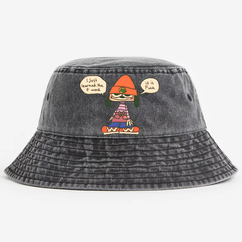 PaRappa the Rapper Vintage 100% Cotton Bucket Hat
