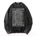 Joy Division Vintage Cotton Wash Crewneck Long-Sleeve T-Shirt