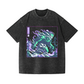 Big Foot Vintage Wash Japanese Design T-Shirt