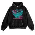 Vintage Washed Thick Cotton Hoodie