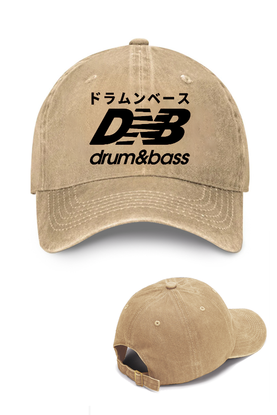 Drum&Bass Vintage Cotton Cap