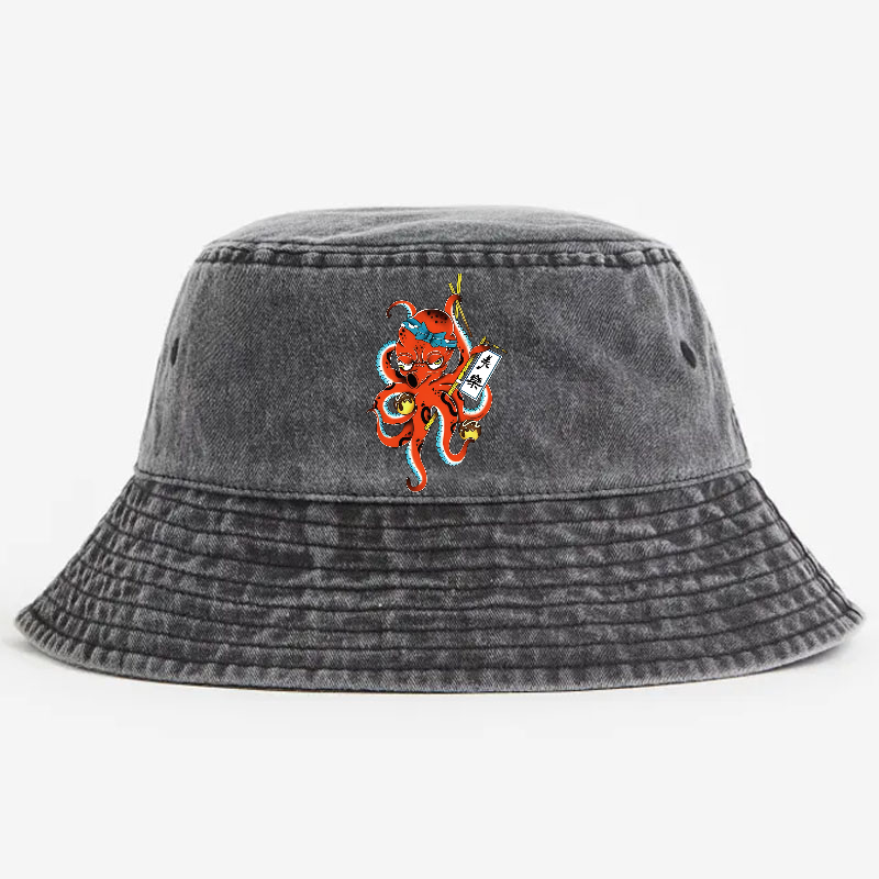 Osaka Takoyaki Vintage 100% Cotton Bucket Hat