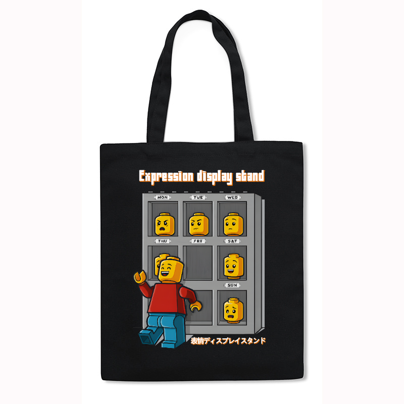 Lego Japanese Style Canvas Tote Bag